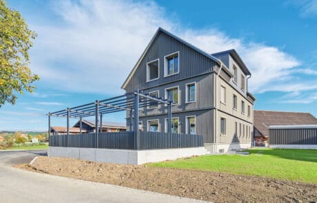 Wohnhaus in Hildisrieden, Ersatzneubau von Dubach Holzbau