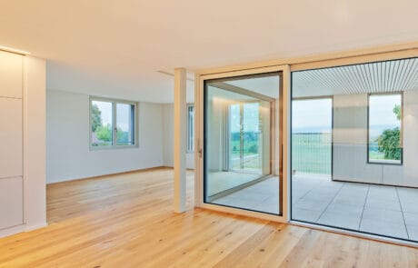 Wohnhaus in Hildisrieden, Ersatzneubau von Dubach Holzbau