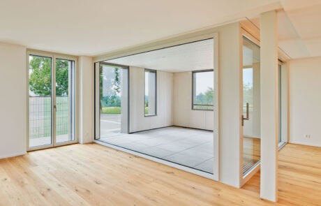 Wohnhaus in Hildisrieden, Ersatzneubau von Dubach Holzbau