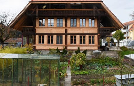 Umbau Wohnhaus durch Dubach Holzbau, Aussenansicht