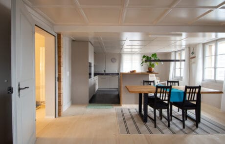 Umbau denkmalgeschütztes Wohnhaus durch Dubach Holzbau