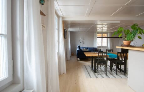 Umbau denkmalgeschütztes Wohnhaus durch Dubach Holzbau