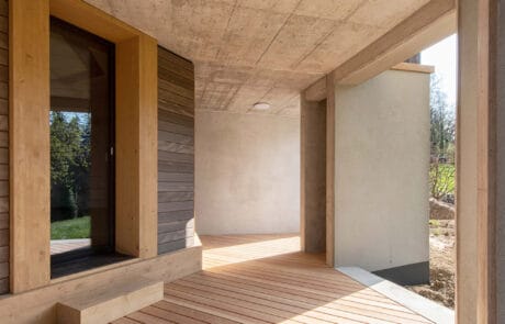 Neubau Wohnhaus inkl. Innenausbau durch Dubach Holzbau
